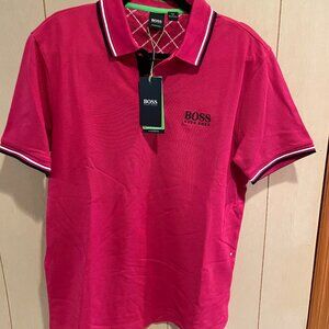 BOY'S LARGE HUGO BOSS COLLARED POLO